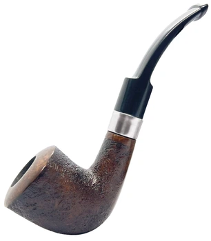 Люлька Anton Dublin Briar Sandblast Pipe 9mm Cognac