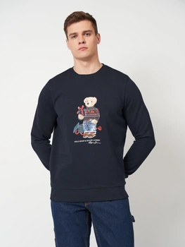 Світшот чоловічий Polo Ralph Lauren 11720 2XL Темно-синій (smt2000000044767)