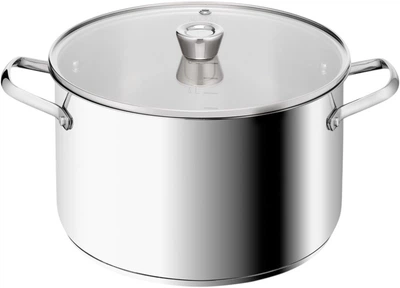 Висока каструля з кришкою Tefal Space+ Emotion+ XL 28 см 9.6 л (E3366455)