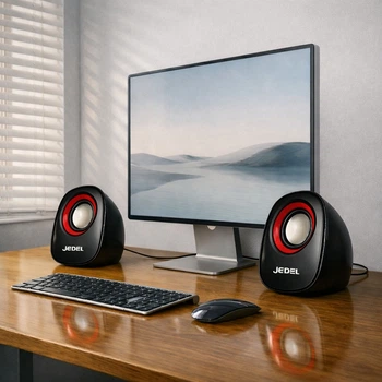 Колонки для комп'ютера Jedel JD-M600 USB 2.0 стерео 6 Вт акустика для ПК, ноутбука, смартфона