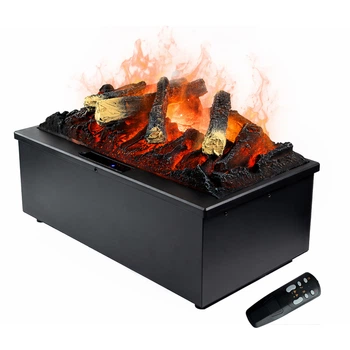 Электрокамин паровой Royal 3D Inferno LED с настоящим 3D эффектом пламени, дровами и звуком, размер 570x205(+140)x303