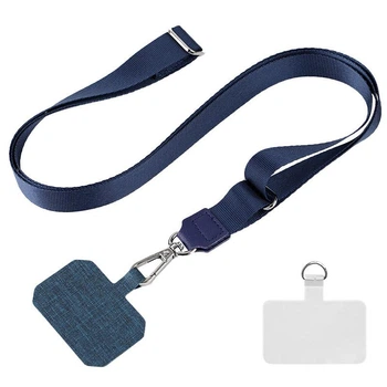 Шнурок широкий (2см) 140см Dark Blue - 00000077803_2