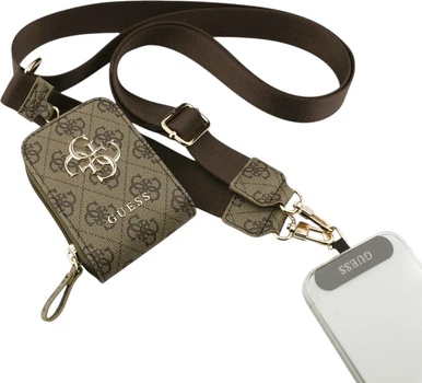 Ремінець для смартфона Guess 4G Metal Logo Brown (GUUCNKP4DGMW)