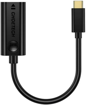 Переходник CHOETECH USB 3.1 Type-C - HDMI 0.15m 4K 60Hz Black (HUB-H04BK-V5)