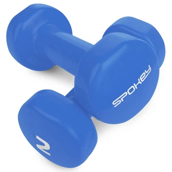 Гантели для фитнеса 2х2 кг Spokey SHAPE IV виниловое покрытие