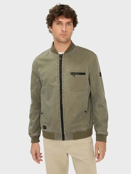 Бомбер мужской Camel Active 430470-7N86-35 54 Оливковый (4063366283223)