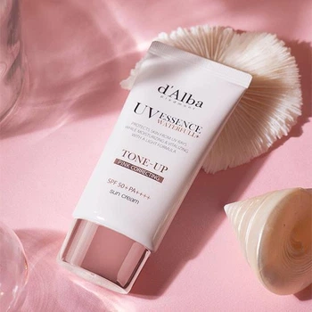 Тонирующий солнцезащитный крем для лица d'Alba Waterfull Pink Tone-Up Sun Cream SPF50+ PA++++ 50 ml