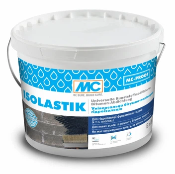 Битумно-полимерная гидроизоляция Isolastik, MC-Bauchemie (10 л)
