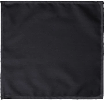 Серветки тканинні Party Deco 35x35 см Чорні (1 уп. / 25 шт.) (5904555063907)