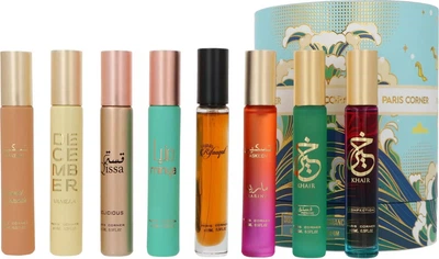 Набір мініатюр унісекс Paris Corner Discover Your Fragrance Парфумована вода 8 x 15 мл (6297664512381)