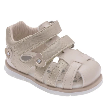 Босоножки Chicco Fiandra Platinum, цвет бежевый, размер 22 (261.22028.050)