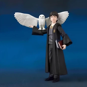 Фигурка Гарри Поттера 12 см — коллекционная фигурка Harry Potter с аксессуарами и подарочной коробкой