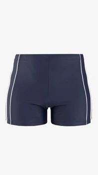 Плавки однотонные мужские GENUA G01214-001 52 Сине-белый shop (2000999398568)