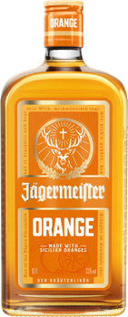 Лікер Jägermeister Orange 0.7 л 33% (4067700031730_4067700033543_4067700033529_4067700036025)
