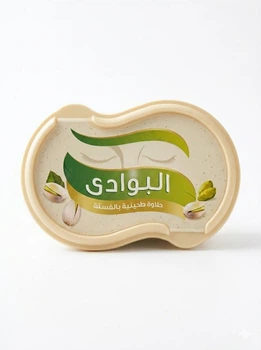Тахинная кунжутная халва El Bawadi с фисташками, 275 г