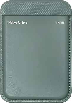 Кардхолдер Native Union (Re)Classic Wallet для Apple iPhone Slate Green (4895200476009)