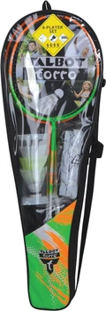 Zestaw do badmintona Talbot Torro Badminton Set 4-Attacker Plus 449414 (4015752494140)