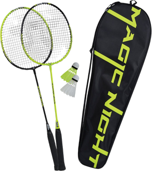 Zestaw do badmintona Talbot Torro Badminton Set Magic Night 449405 (4015752494058)