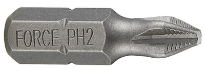 Біта викрутки 5 ⁄ 16" хрестоподібний розріз PH2 FORCE 151362