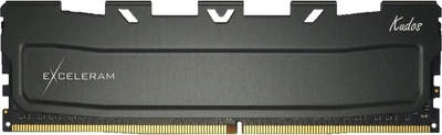 Оперативна памʼять eXceleram Black Kudos DDR4-2666 16384MB PC4-21300 (EKBLACK4162619X)