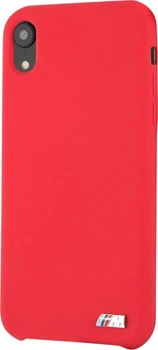 Etui BMW Hardcase Silicone do Apple iPhone XR Red (BMHCI61MSILRE)