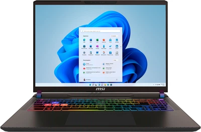 Ноутбук MSI Vector 16 HX AI A2XWIG-400US (2QMVC16U92508016/1SBLK) Cosmos Gray Factory Refurbished / 16" IPS WQXGA 240 Гц / Intel Core Ultra 9 275HX / RAM 16 ГБ / SSD 1 ТБ / RTX 5080, 16 ГБ / LAN