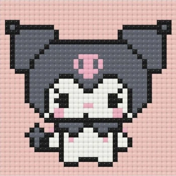 Алмазна мозаїка (міні) Куромі (Kuromi), 10х10 см Origami (247099)
