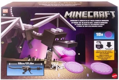 Фігурка Mattel Minecraft Дракон Краю з атакою дихання дракона 55 см JKC13 (194735346455)