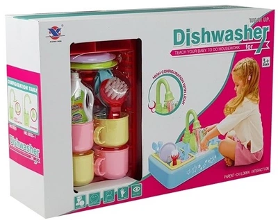 Zestaw kuchenny LeanToys Happy Kitchen na baterie z akcesoriami 36 elementów 662915 (5907625580281)