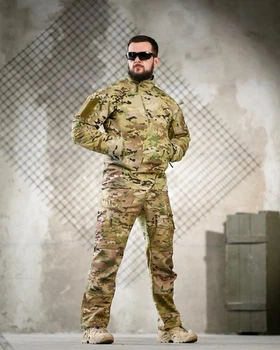 Тактичний Костюм Yinren Combat Gen II ріп-стоп Анорак + Штани мультикам розмір L