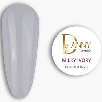 Гель для нарощування нігтів DANNY Builder Gel Milky Ivory Limited 15 мл