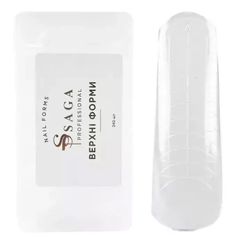 Верхні форми для нарощування SAGA Top Nail Forms Universal 24 шт