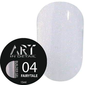 Гель для нарощування нігтів ART Builder Gel FAIRYTALE №04 15 мл