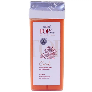 Віск у касеті ItalWax TOP LINE Корал 100 мл