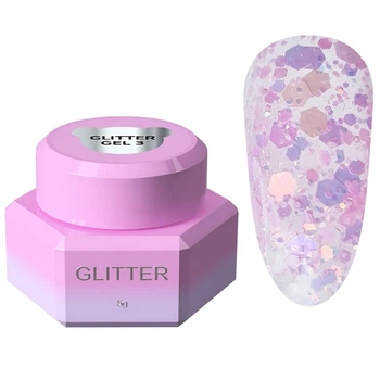 Блискітки для нігтів You Are Cute Glitter Gel №3 5 мл