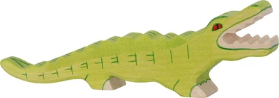 Figurka drewniana Holztiger Krokodyl 7 cm 5220487 (4013594801744)