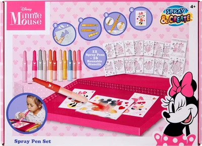 Zestaw do rysowania Canenco Minnie Mouse Spray Pen Set MM24368 (8719668021761)