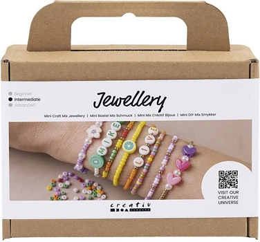 Набір для створення браслетів Creativ Company Mini Craft Mix Jewellery 977616 (5712854688314)
