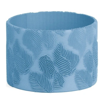 Кашпо Abstractia Design Elegant Leaf Pattern Planter (Light Blue) 500 мл
