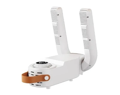 Электросушилка УФ для обуви Shoe Dryer 4 режима с таймером от 30 до 120 минут 28х18см Белый
