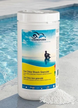 Гранулят Chemoform Oxi Chlor Shock 1 кг - хлорная и кислородная дезинфекция