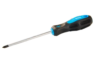 Отвертка крестообразная крестовая Mastertool PH2 x 125 мм 48-5212