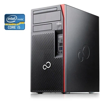 ПК Б-класс Fujitsu Esprimo P757 Tower / Intel Core i5-6500 (4 ядра по 3.2 - 3.6 GHz) / 8 GB DDR4 / 500 GB HDD / Intel HD Graphics 530 / DVD-RW б/у