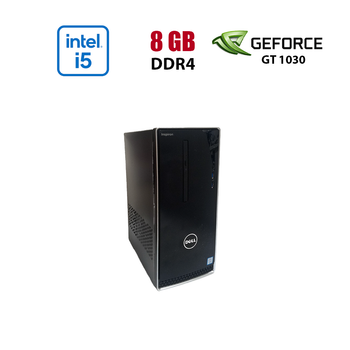 ПК Dell Inspirion 3668 Tower / Intel Core i5-7600 (4 ядра по 3.5 - 4.1 GHz) / 8 GB DDR4 / 512 GB SSD / nVidia GeForce GT 1030, 2 GB GDDR5, 64-bit / Wi-Fi+Bluetooth / DVD / Win 10 Home Lic б/у