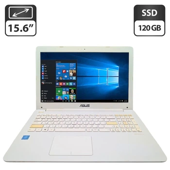 Ноутбук Asus E502S / 15.6" (1366x768) TN / Intel Pentium N3700 (4 ядра по 1.6 - 2.4 GHz) / 4 GB DDR3 / 120 GB SSD / Intel HD Graphics / WebCam б/в