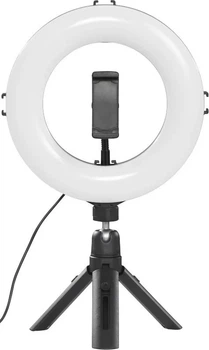 Кольцевая лампа со штативом SpotLight Smart 80 II Черный Б/В