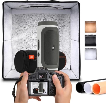 Фотобокс NK Mini Photobox (60 х 60 см) 3 фона Черный Б/В