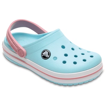Крокси дитячі сабо Crocs Crocband Kids Ice Blue/White 25 блакитні