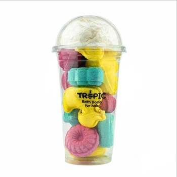 Набір дитячих бомбочок для ванни Top Beauty Bath Bomb For Kids Tropic 400 г