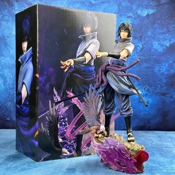 Аниме фигурка Naruto Наруто Sasuke Uchiha Саске Учиха, 22 см (NAR 0100)